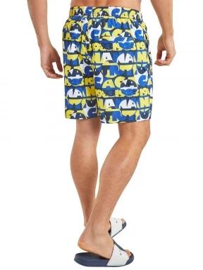 Nautica Omari 6” Swim Short férfi beach short sárga színben 3