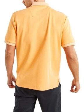 Nautica Emory Polo Shirt férfi galléros póló narancssárga színben 3