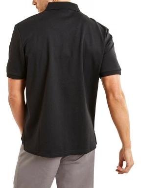 Nautica Princeton Polo Shirt férfi galléros póló fekete színben 3
