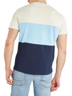 Nautica Simcoe T-Shirt férfi rövid ujjú póló homok színben 3