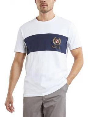 Nautica Washington T-Shirt férfi rövid ujjú póló fehér színben 1