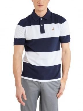 Nautica Thornton Polo Shirt férfi galléros póló fehér színben 1