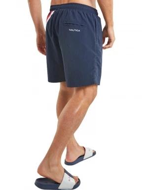 Nautica Grampian B&T 6” Swim Short férfi fürdőnadrág sötétkék színben 3