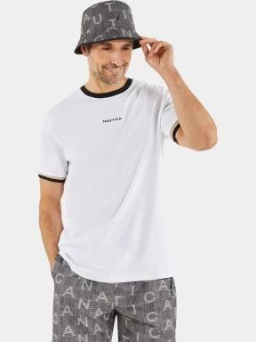 Nautica Kemp T-Shirt férfi rövid ujjú póló fehér színben 1