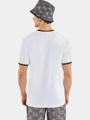 Nautica Kemp T-Shirt férfi rövid ujjú póló fehér színben 3