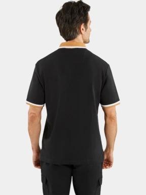 Nautica Latok Polo Shirt férfi galléros póló fekete színben 3