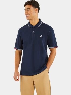 Nautica Ford Polo Shirt férfi galléros póló sötétkék színben 1