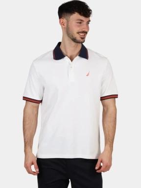 Nautica Leonid Polo Shirt férfi galléros póló fehér színben 1
