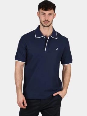 Nautica Drazen Polo Shirt férfi galléros póló sötétkék színben 1