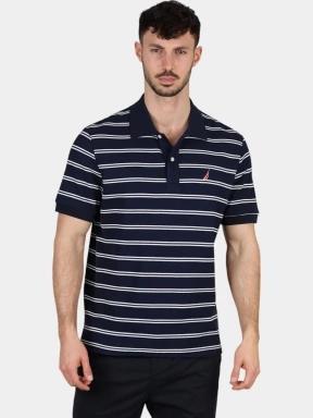 Nautica Klaus Polo Shirt férfi galléros póló sötétkék színben 1
