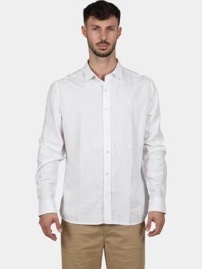 Nautica Barias Ls Shirt férfi hosszú ujjú ing fehér színben 1