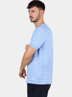 Nautica Whitby T-Shirt férfi rövid ujjú póló világoskék színben 3