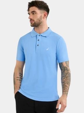 Nautica Barrett Slim Fit Polo Shirt férfi galléros póló kék színben 1