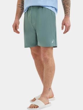 Nautica Milford Swim Short férfi fürdőnadrág zöld színben 1