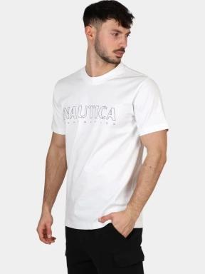 Nautica Cook T-Shirt férfi rövid ujjú póló fehér színben 3