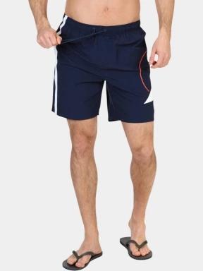 Nautica Aleksandr B&T Swim Short férfi fürdőnadrág sötétkék színben 1