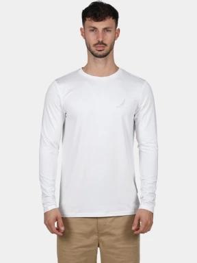 Nautica Lionel LS T-Shirt férfi hosszú ujjú póló fehér színben 1