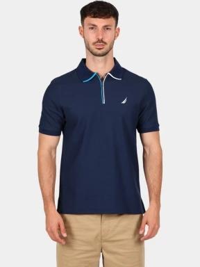 Nautica Seton Polo Shirt férfi galléros póló sötétkék színben 1