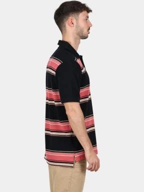 Nautica Coral Polo Shirt férfi galléros póló fekete színben 3