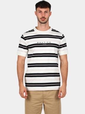 Nautica Covi T-Shirt férfi rövid ujjú póló fehér színben 1