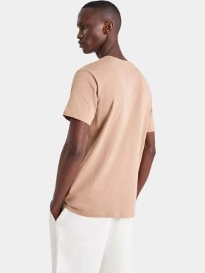 Nautica Tierra T-Shirt férfi rövid ujjú póló homok színben 3