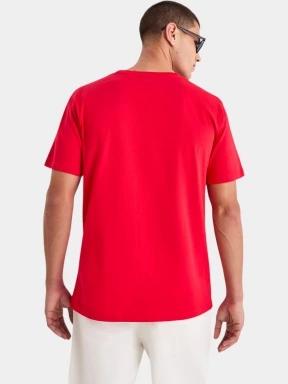 Nautica Aire T-Shirt férfi rövid ujjú póló piros színben 3