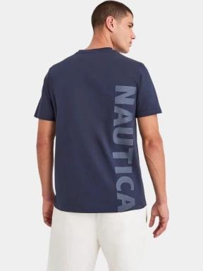 Nautica Indus T-Shirt férfi rövid ujjú póló sötétkék színben 3