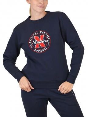 Nautica Jorgia Sweatshirt női pulóver sötétkék színben 1