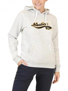 Nautica Lea OH Hoody női pulóver fehér színben 1