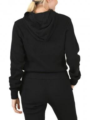 Nautica Luna Crop Hoody női kapucnis pulóver fekete színben 3