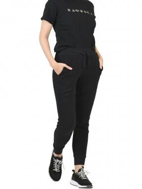 Nautica Bailey Jersey Pant női tréning nadrág fekete színben 1