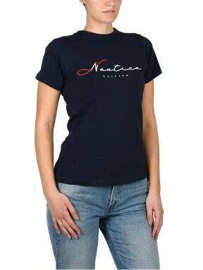 Nautica Orla T-Shirt női rövid ujjú póló sötétkék színben 1