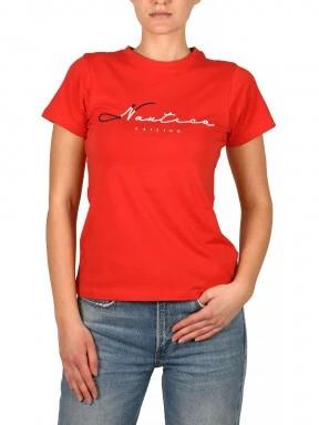 Nautica Orla T-Shirt női rövid ujjú póló piros színben 1