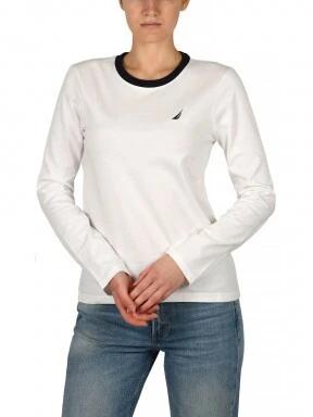 Nautica Mindy LS T-Shirt női hosszú ujjú póló fehér színben 1