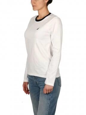 Nautica Mindy LS T-Shirt női hosszú ujjú póló fehér színben 3