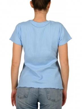 Nautica Kendal T-Shirt női rövid ujjú póló világoskék színben 3