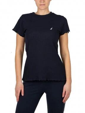Nautica Kendal T-Shirt női rövid ujjú póló sötétkék színben 1