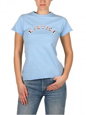 Nautica Harper T-Shirt női rövid ujjú póló világoskék színben 1