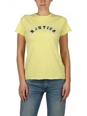 Nautica Harper T-Shirt női rövid ujjú póló sárga színben 1