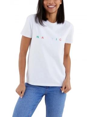Nautica Bett T-Shirt női rövid ujjú póló fehér színben 1