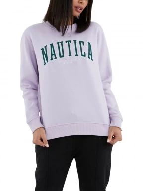 Nautica Ophelia Sweatshirt női pulóver lila színben 1