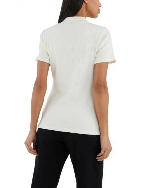 Nautica Bea Polo Shirt női galléros póló homok színben 3
