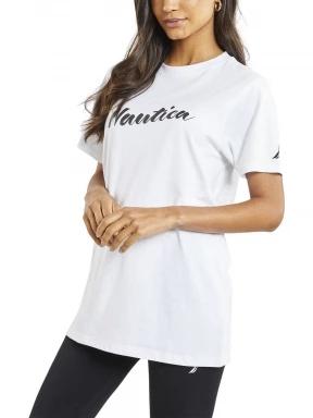 Nautica Rowena T-Shirt női rövid ujjú póló fehér színben 1