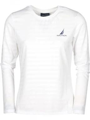 Nautica Laurie LS T-shirt női hosszú ujjú póló fehér színben 1