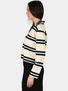 Nautica Salado LS Polo Shirt női hosszú ujjú galléros póló homok színben 3