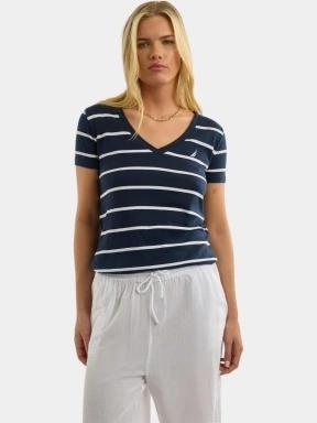 Nautica Hosta T-Shirt női rövid ujjú póló sötétkék színben 1