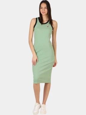 Nautica Lunaria Dress női midi ruha zöld színben 1