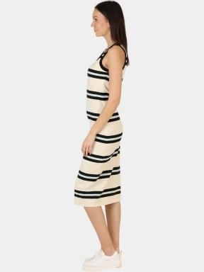 Nautica Muscari Dress női midi ruha homok színben 3