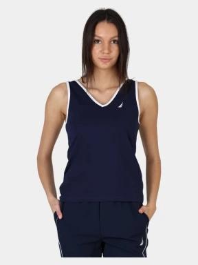 Nautica Medley Vest női ujjatlan póló sötétkék színben 1