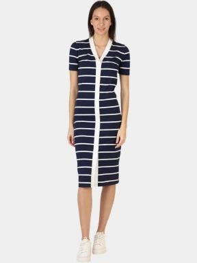 Nautica Adalee Dress női midi ruha sötétkék színben 1